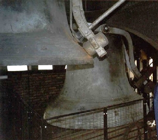 Interior of the belfry